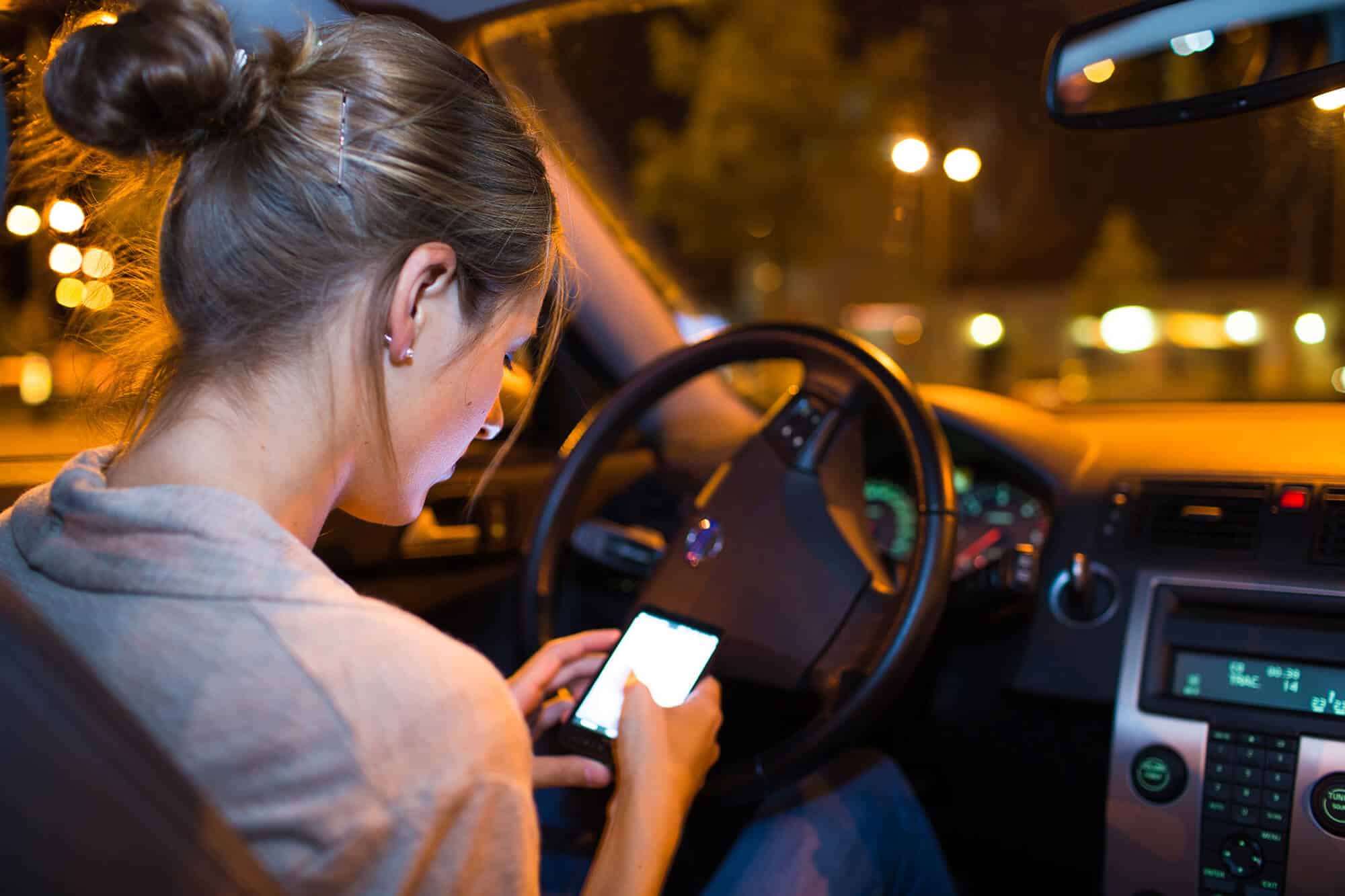 drunk driving is less distracting than texting
